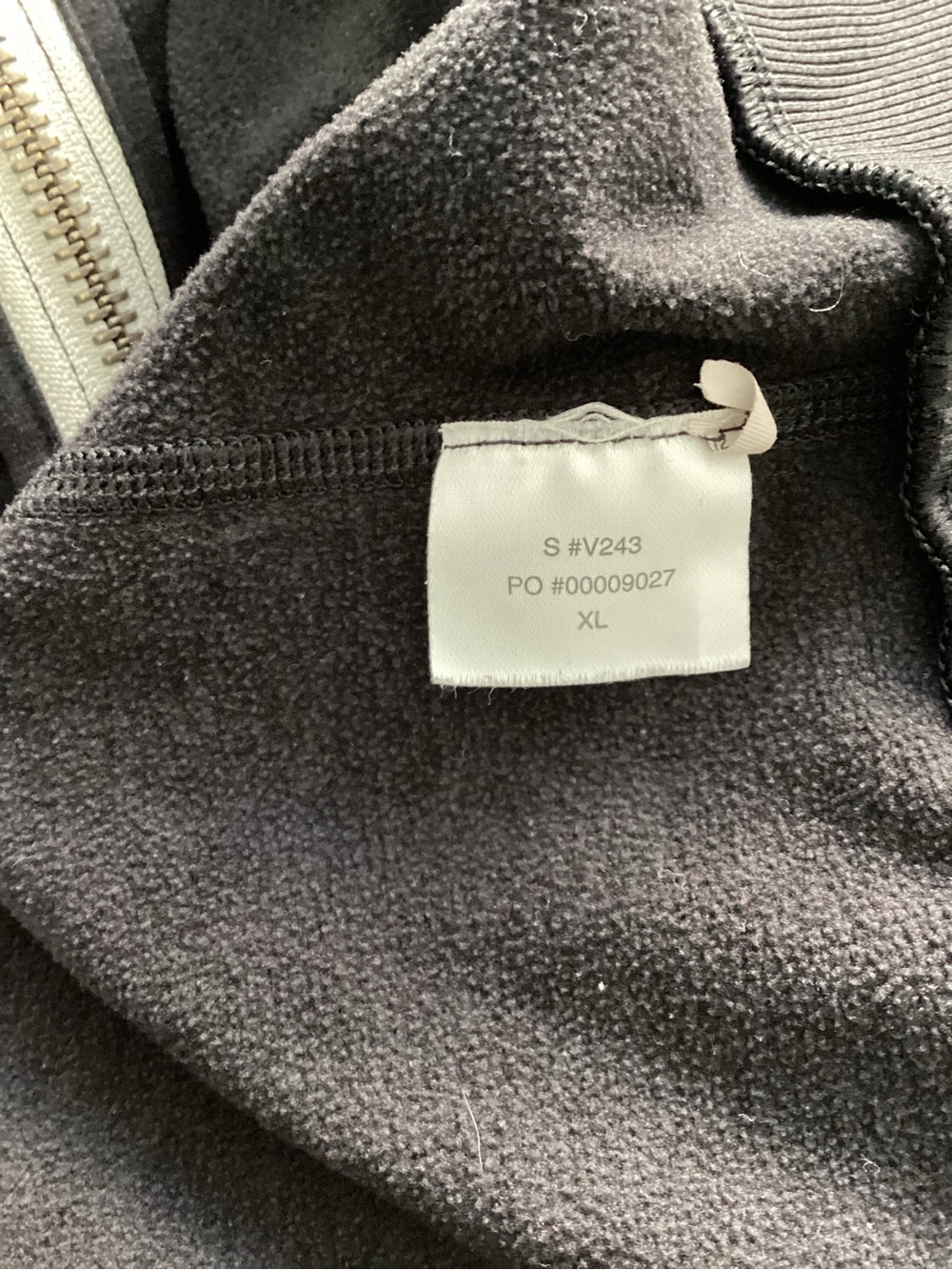 Vuori Coronado Hoodie Black Heather Full Zip DreamKnit Size XL - Picture 9 of 10